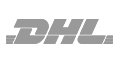 DHL logo.