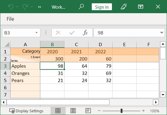 think-cell marimekko chart data-sheet with units