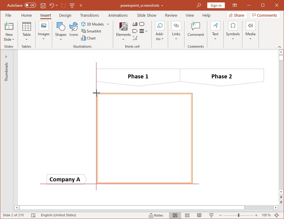 think-cell chart smart elements