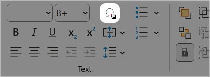 Insert Symbols button on think-cell Tab.