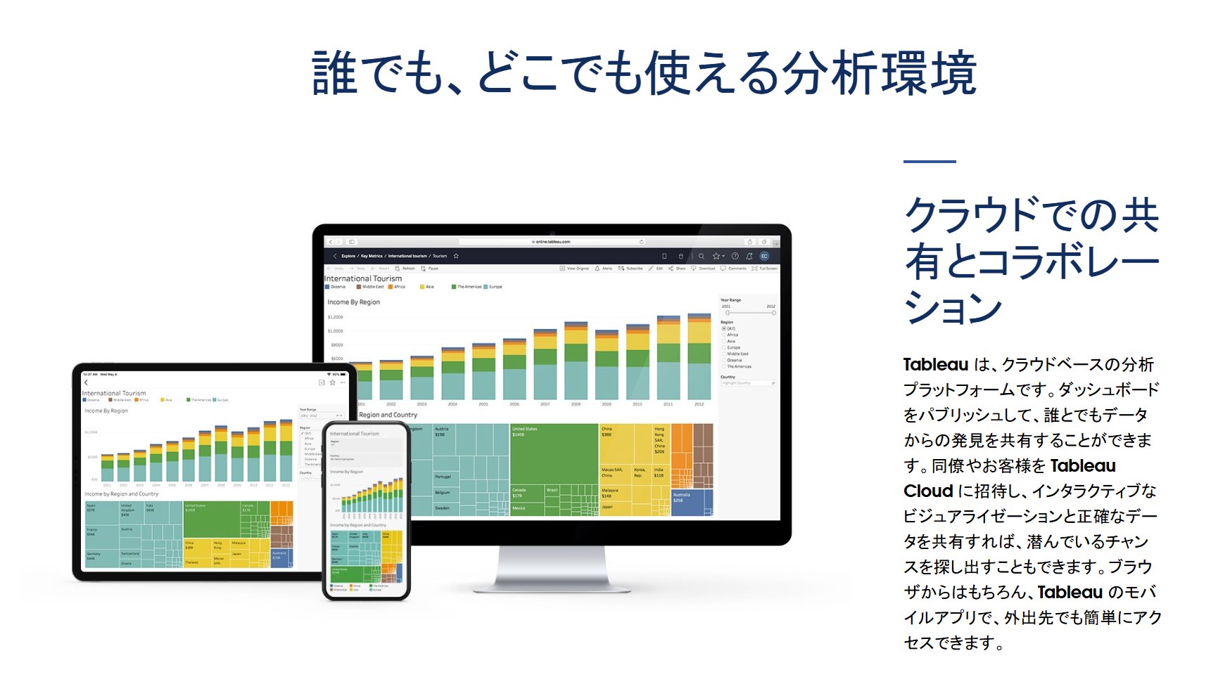 Tableauのできることとは.